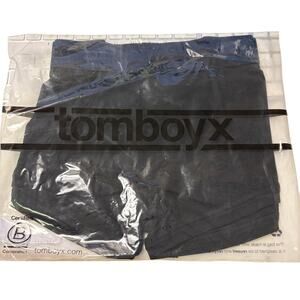 TomboyX Boy Shorts Black Size S Gender Inclusive Underwear NEW